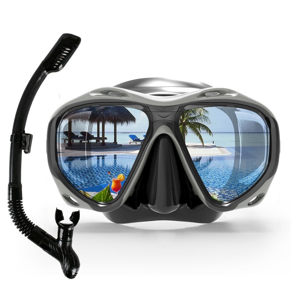 Professional Diving Mask with Snorkel