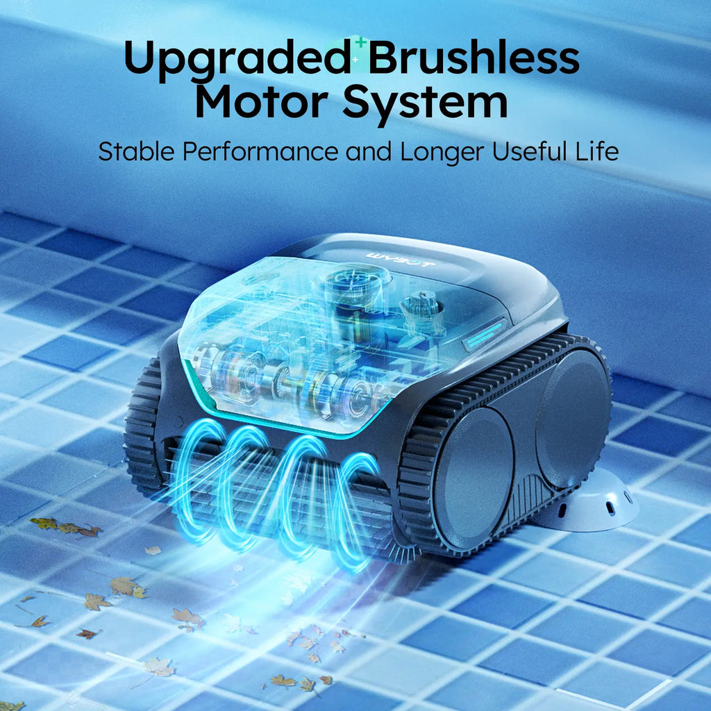 WYBOT C2 Cordless Robotic Pool Cleaner With App Control