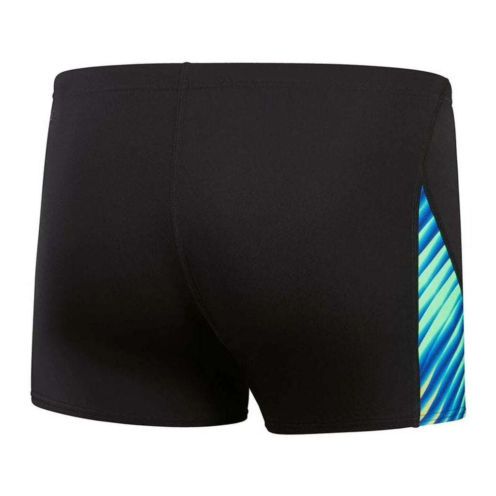 Boys Swim Shorts Speedo Allover Digi V-Cut Black-1