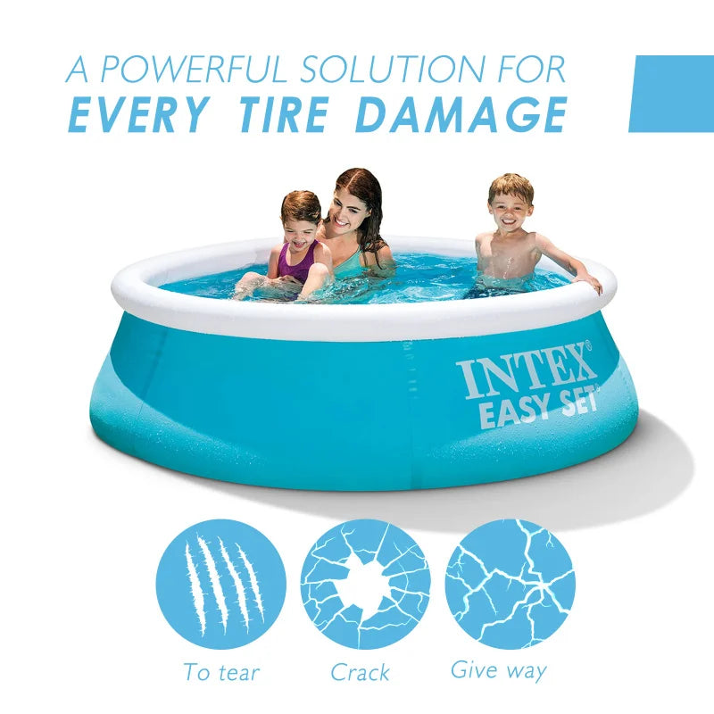 Swimming pool repair kit-air mattress tent patch kit with waterproof adhesive, 1set for inflatable product maintenance