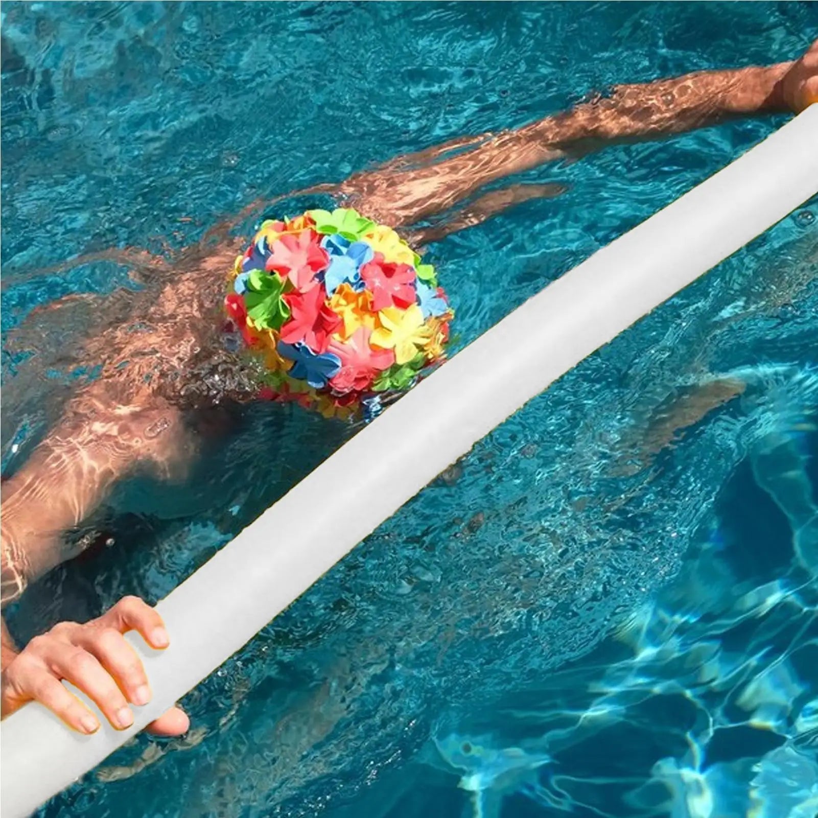 Swimming Pool Noodles Foam Floating Toy Training Device Water Sports Exercise Aid Buoyancy Stick for Kids Adults