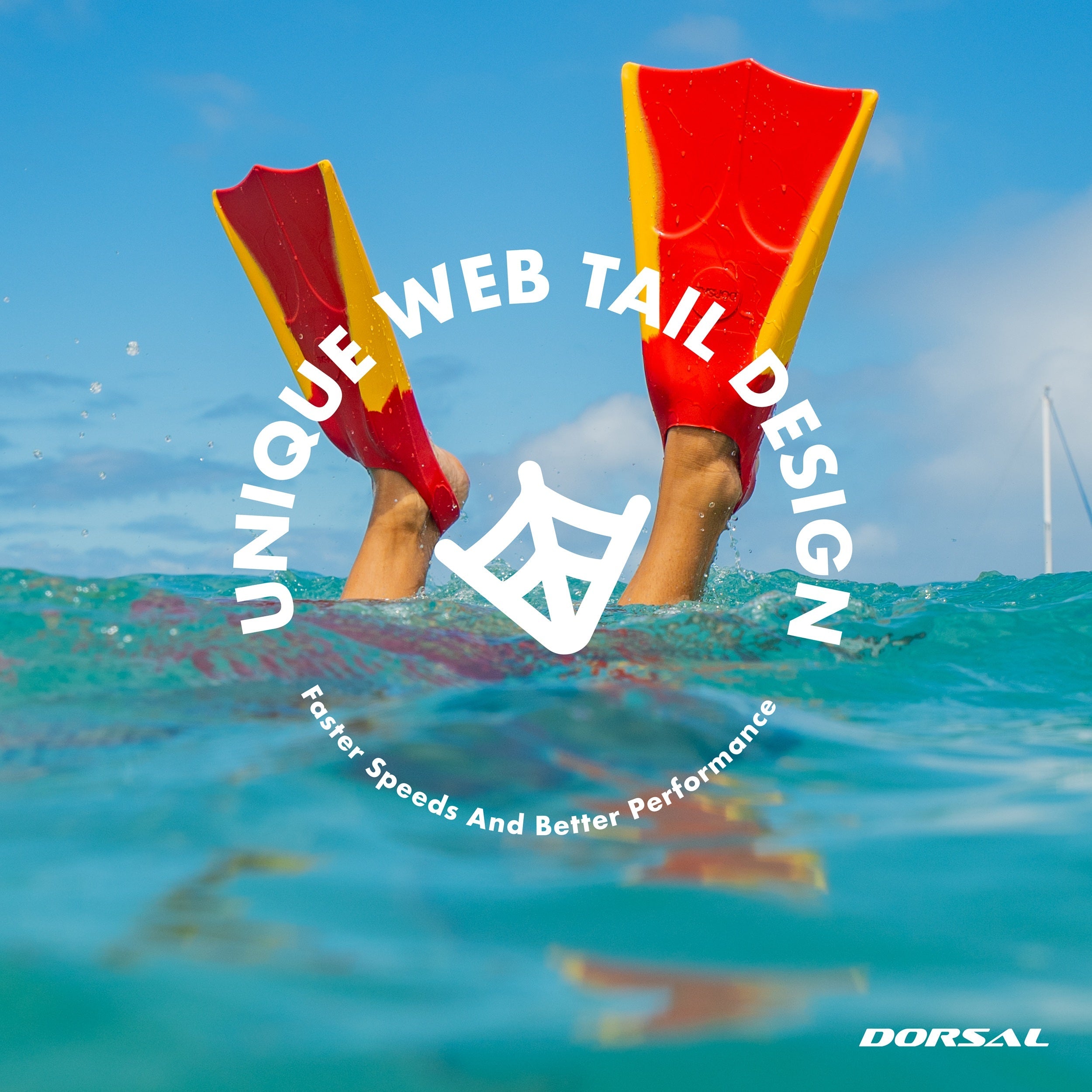 DORSAL Bodyboard Bodysurfing Floating Swim Fins (Flippers)