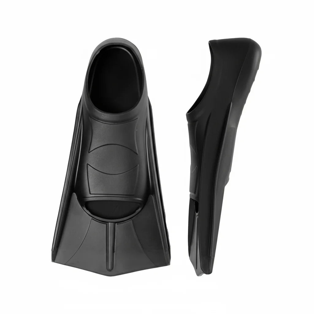 Silicone Fins Swim Training Snorkel Short Diving Flippers Frog Shoes Men Women Professional Breaststroke Freesnorkel Swimming