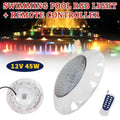 Durable RGB Pool Lights with 2835 Light Beads, 45W LED, 3000LM Brightness, Long-lasting, Compact, Ideal for Home Pool and