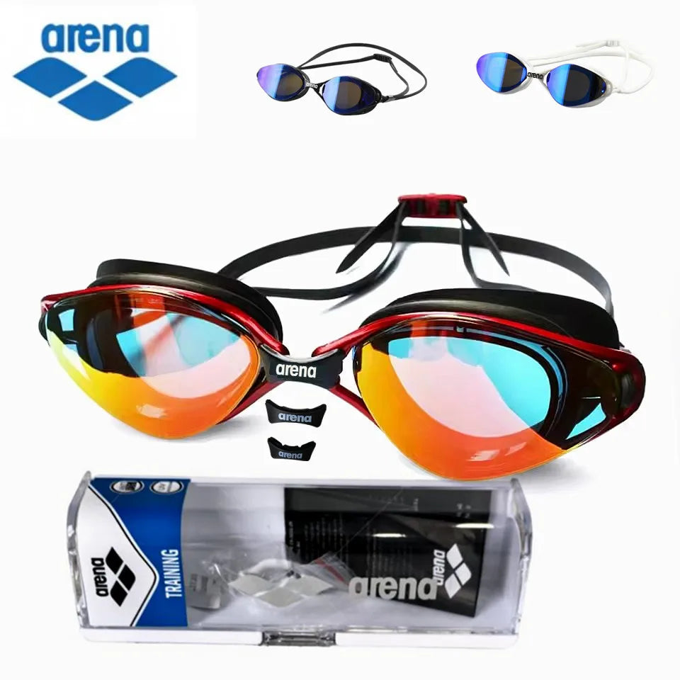 ARENA Professional Adult Anti Fog Swimming Goggles for Men and Women, Waterproof and Adjustable UV Protective Glasses