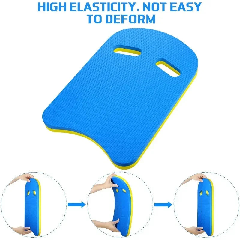 Kickboard Swimming Training Kick Board EVA Foam Floating Board U-Shaped Kickboard for Kids Adults Water Pool Accessories