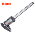150mm 100mm Electronic Digital Caliper Carbon Fiber Dial Vernier Caliper Gauge Micrometer Measuring Tool Digital Ruler