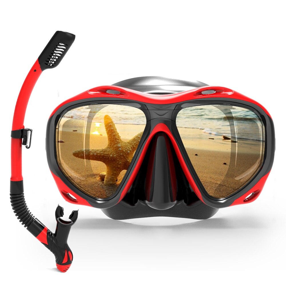 Professional Diving Mask with Snorkel